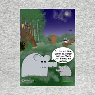 Enormously Funny Cartoons Bigfoot T-Shirt